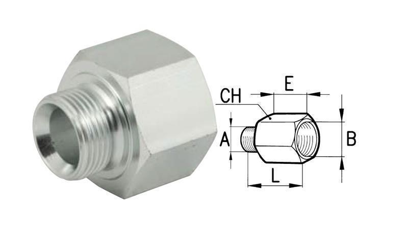 HIDRODINAMISKAIS ADAPTERIS VĪRIEŠI-VĪRIEŠI 1/2