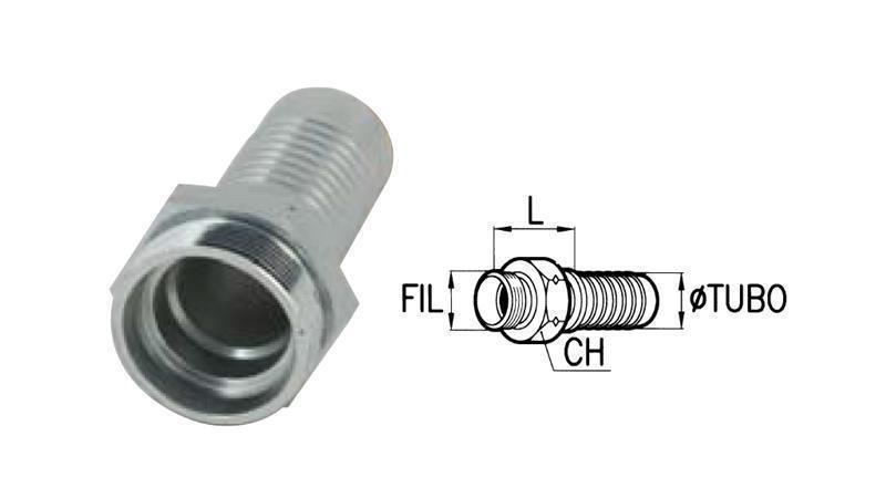 HIDRODINAMISKAIS SAVIENOTĀJS CEL 15 L VĪRIEŠU DN10-M22x1.5