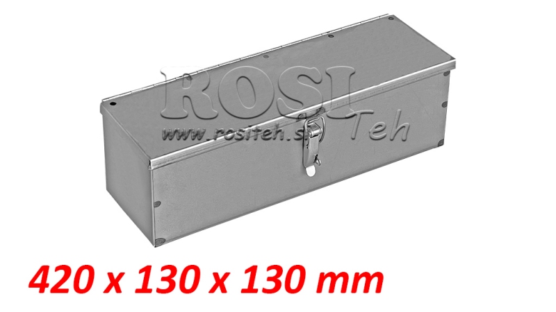 CAIXA METÁLICA 420X130X130