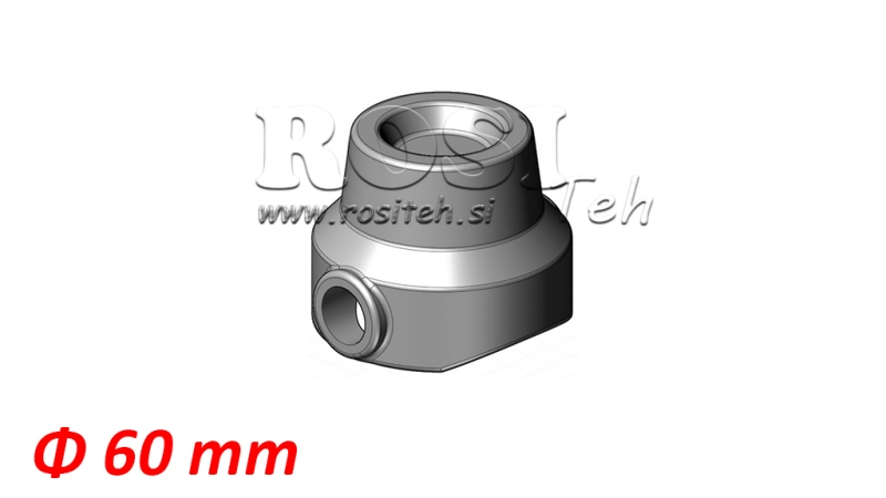 CABECEIRA BASCULANTE DO CAIXÃO Φ 60 SUPERIOR