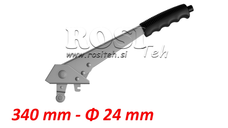 MANIVELA PUXADORA L340 COM POLIA FI24MM