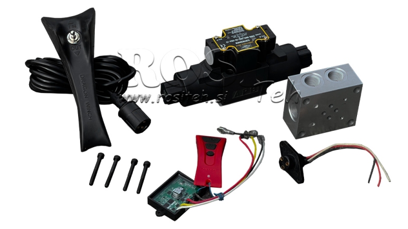 CONJUNTO DE CONTROLE PARA GUINCHO HIDRÁULICO DWHI 12000-20000HD