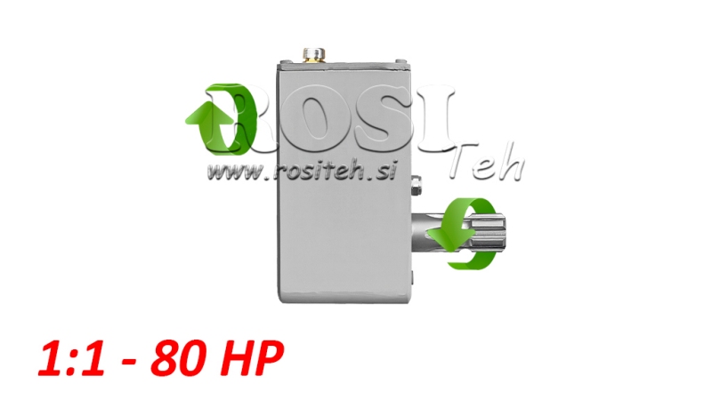 TRAKTORA REDUKTORS - INVERSION 1:1 (80HP-60KW) SIEVIETE-VĪRIEŠS