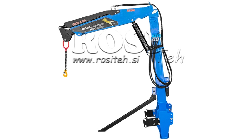 TRAKTORA TRĪSPUNKTU CELTNIS – HIDRAULISKĀ PACELŠANAS SVIRA 1200 KG