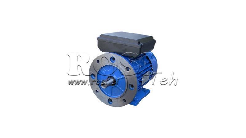 0,18kW-ELEKTRO MOTOR MY 63 1-2_2780vrt 1Faz nogice+prirobnica-B3B5