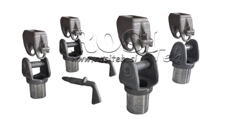 CONJUNTO DE SUPORTES PARA CAMINHÃO DE DESCARGA KESON FORKLIFT