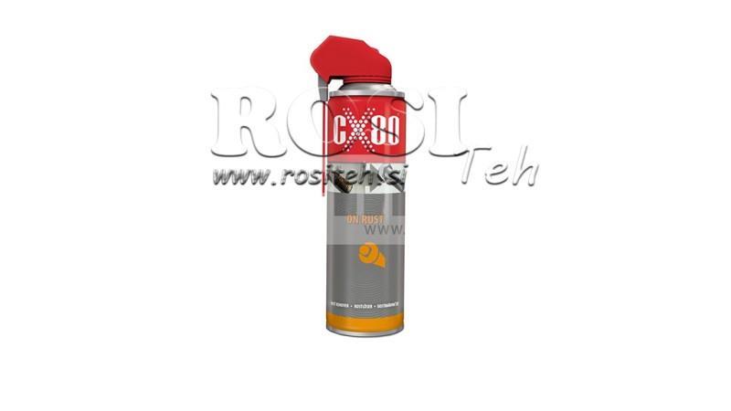 CX80 REMOVEDOR DE FERRUGEM 500 ML DUO SPRAY