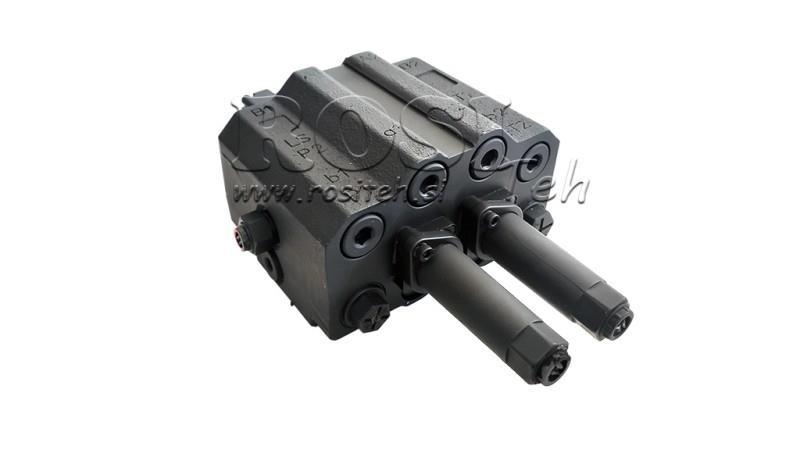 VÁLVULA DE CONTROLE HIDRÁULICA 2xP90 L/min SENSIBILIDADE DE CARGA