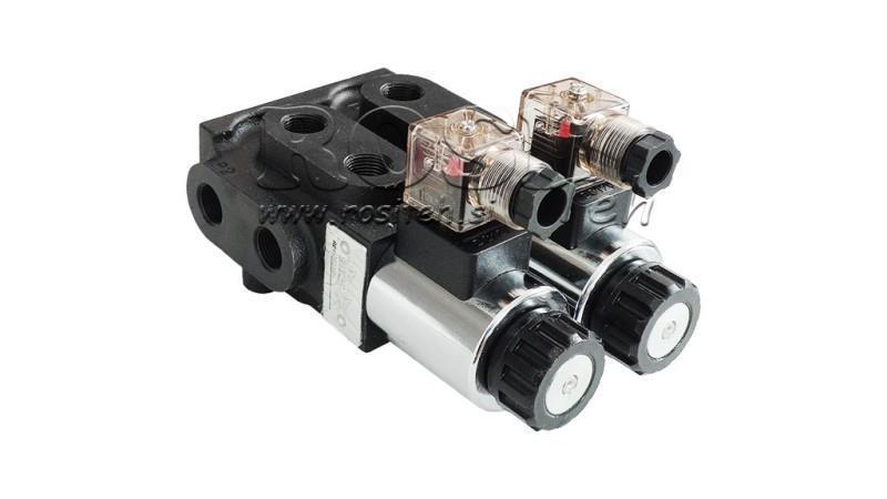 VÁLVULA 8-VIAS 3/8 24V - 50lit