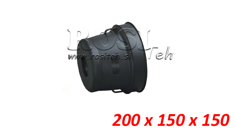 AIZSARGĀJOŠA APVALKS P.T.O. PVC 200x150x150