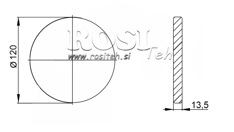 ADAPTADOR P.T.O. CON FLANGE 1 3/8