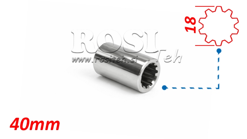 ADAPTADOR P.T.O. 30x27 - 16 DIENTES