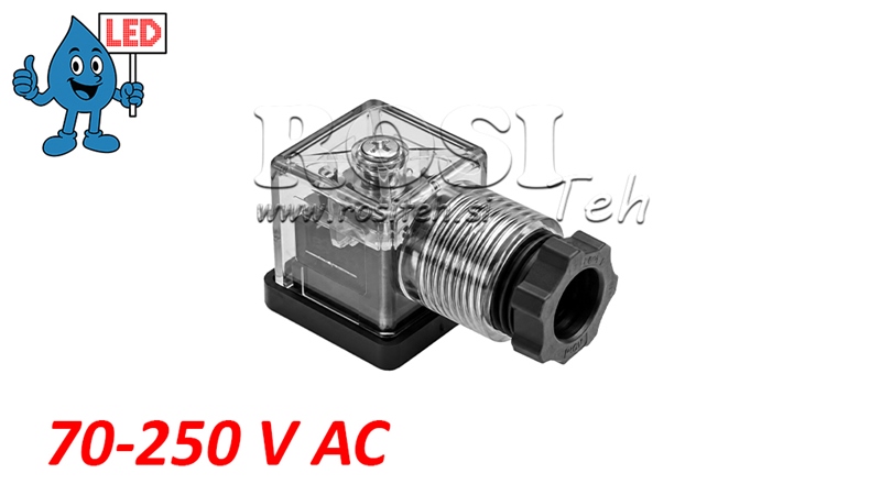ELEKTRISKAIS SAVIENOTĀJS LED 70-250 V AC