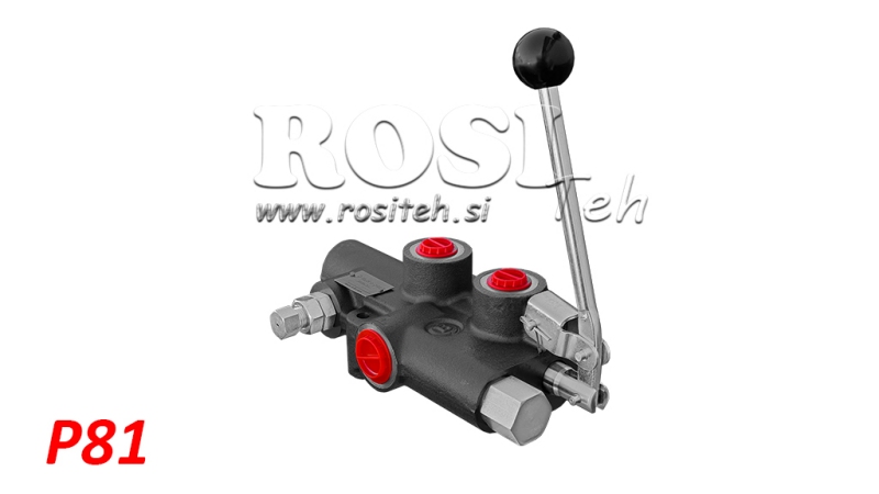 VÁLVULA HIDRÁULICA P81 AUTOMÁTICA PARA DIVISOR DE MADEIRA