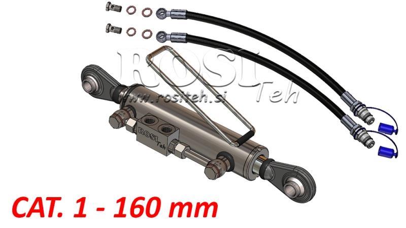 HYDRAULISK TOPSTANG STANDARD - CAT. 1 - 50/30-160 (20-55 HP) (19,2/19,2 mm)