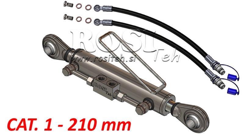HIDRAULISKĀ CENTRĀLĀ ATSAITE STANDARD - CAT. 1 - 50/30-210 (20-55 HP) (25,4/25,4 mm)