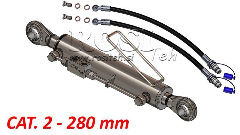 HIDRAULISKĀ CENTRĀLĀ ATSAITE STANDARD - CAT. 2 - 63/35-280 (45-95 HP) (25,4/25,4 mm)