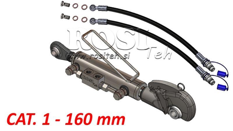 HYDRAULISK TOPPSTAG MED FANGHAKE OG KULELEDD AUTOMATIC - CAT. 1 - 50/30-160 (20-55 HP) (19,2 mm)