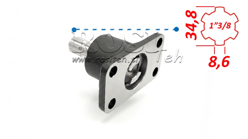 KARDAN ADAPTER PASQUALI 4 BOUTEN