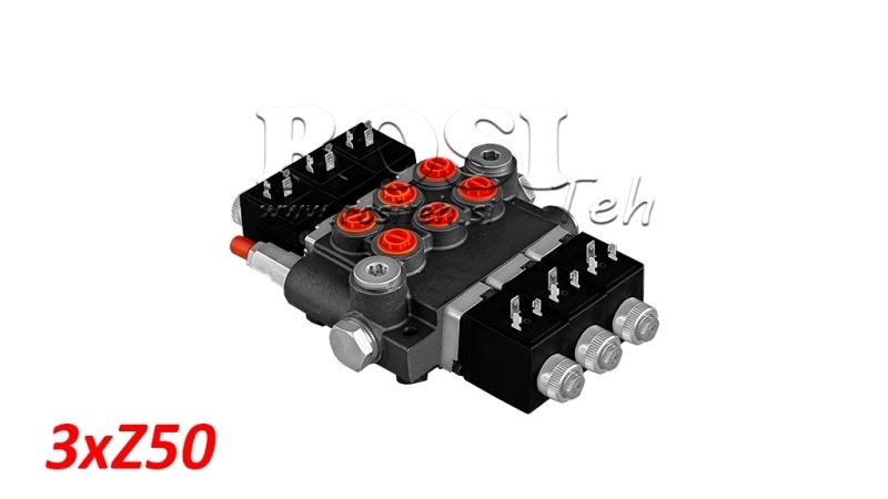 ELEKTRO HIDRAVLIČNI VENTIL MONOBLOK 3xZ50