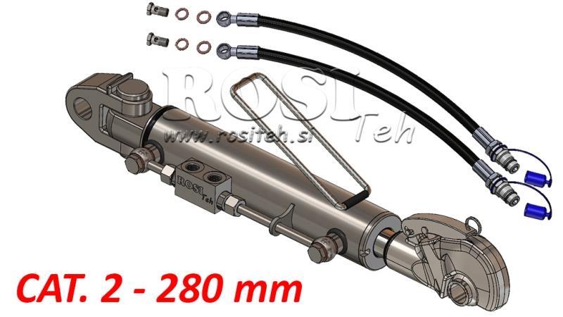 HYDRAULICKÝ TRETÍ BOD SPECIAL - CAT. 2 - 63/35-280 (45-95 HP) (25,4 mm)