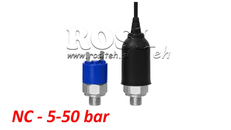 HYDRAULINEN PAINEKATKAISIN K4 - NC 5-50 BAR (MAX.200BAR)