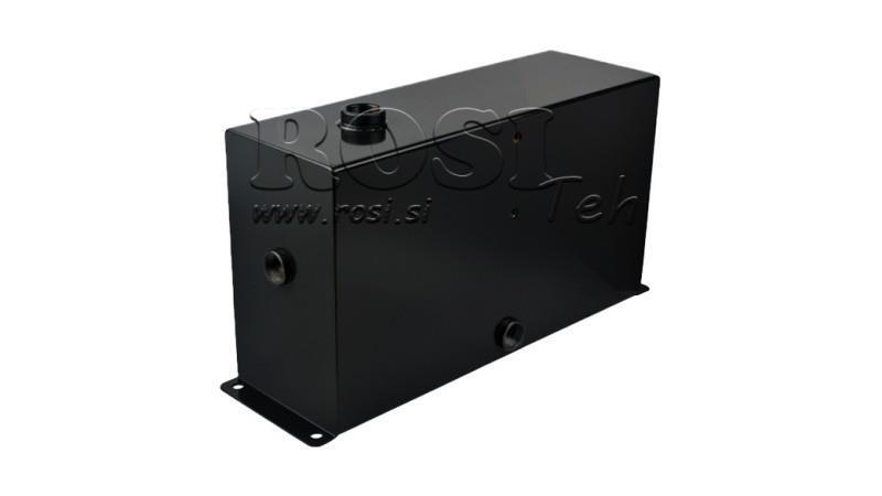 RESERVATÓRIO METÁLICO 12 LITROS CUBO 255x120x450mm