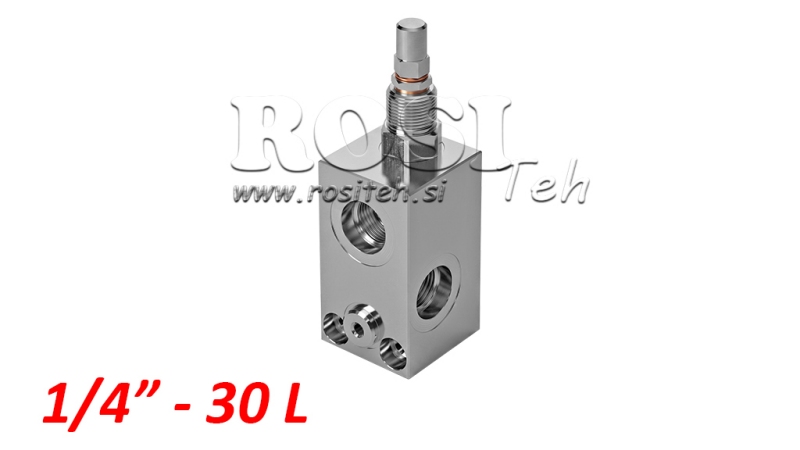 HYDRAULISCHE DRUKREGULATOR VMP 1/4 10-180 BAR - 30LIT