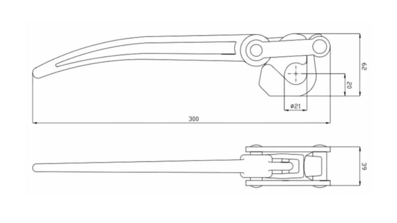 TIPO DE FECHO DA PORTA LATERAL MAROTTA