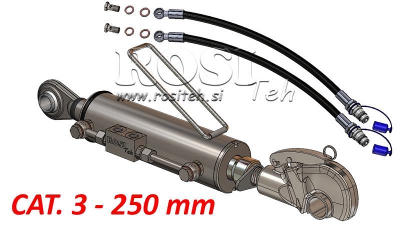 HIDRAULISKĀ CENTRĀLĀ ATSAITE AR ĀTRO ĀĶI AUTOMATIC - CAT. 3 - 80/40-250 (+95 HP) (32,2 mm)