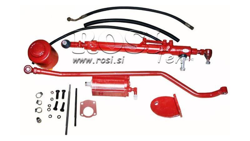 CONJUNTO DE DIREÇÃO HIDRÁULICA AUXILIAR INTERNATIONAL IHC CASE 654 S