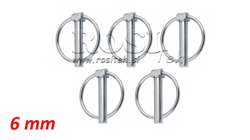 ŠĶELTTAPU KOMPLEKTS AR GREDZENU Φ 6.0 MM (5GB)
