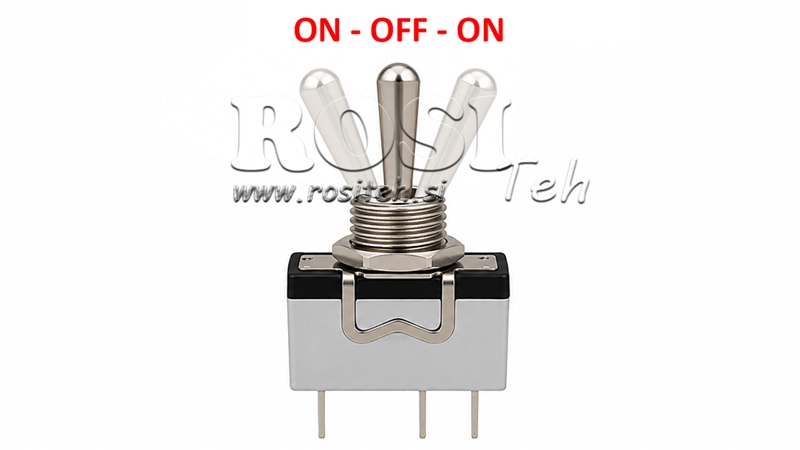 ELEKTRISKAIS SLĒDZIS ON-OFF-ON 10A