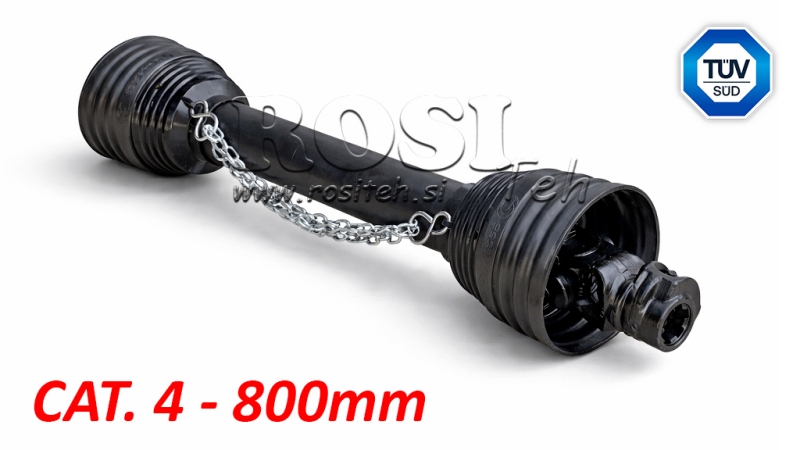 CE GECERTIFICEERDE KARDANAS PROFI LINE CAT.4 LENGTE 800mm