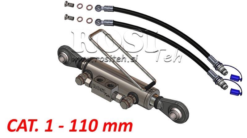 HYDRAULICKÝ TRETÍ BOD STANDARD - CAT. 1 - 50/30-110 (20-55 HP) (19,2/19,2 mm)