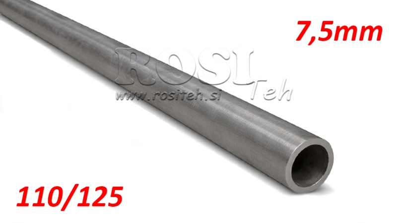 HONĒTA CAURULE H9 HIDRAULISKAJAM CILINDRAM 110/125 - 7,5mm (1000mm)