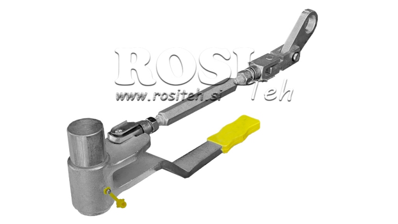 MANIVELA DE FECHAMENTO DO PAINEL LATERAL - TRASEIRO