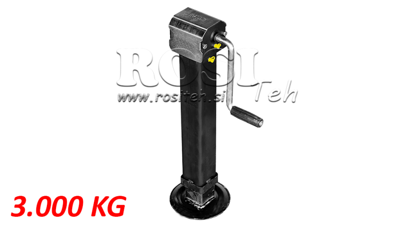 TRÅD STØTTEBEIN 300mm - 3.000kg