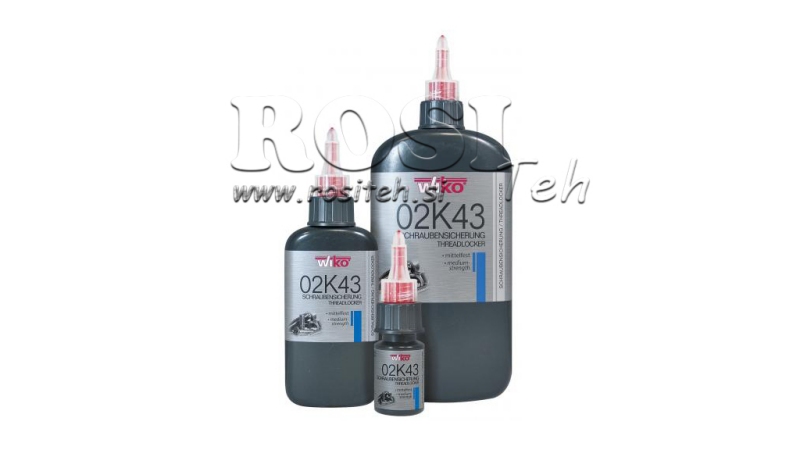 WIKO GEWINDE LÅS 02K43 50ML (MIDDEL STYRKE)