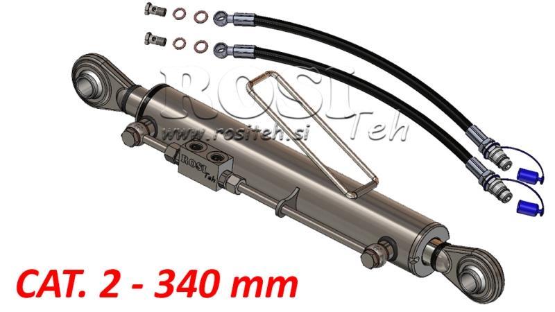 HIDRAULISKĀ CENTRĀLĀ ATSAITE STANDARD - CAT. 2 - 63/35-340 (45-95 HP) (25,4/25,4 mm)