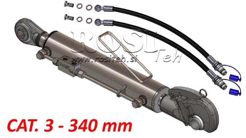 HIDRAULISKĀ CENTRĀLĀ ATSAITE AUTOMATIC - CAT. 3 - 80/40-340 (90-210 HP) (25,4 mm)