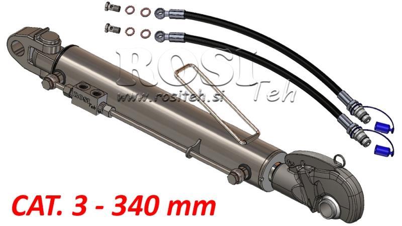 HIDRAULISKĀ CENTRĀLĀ ATSAITE SPECIAL - CAT. 3 - 80/40-340 (90-210 HP) (32,2 mm)