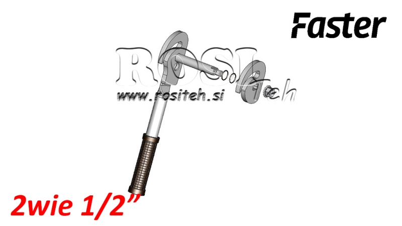 HENDEL FOR MULTI-FASTER 2VEIS 1/2 FAST DEL