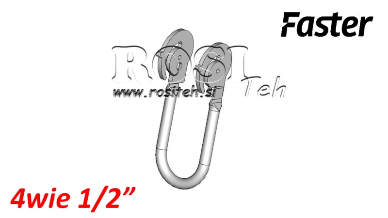 HENDEL FOR MULTI-FASTER 4VEIS 1/2 FAST DEL