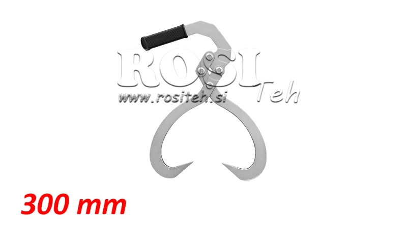 RUKOVATÉ LESNÍCKE ZÁVITOVÉ CHAPADLÁ HD30 (300 MM) - POZINKOVANÉ