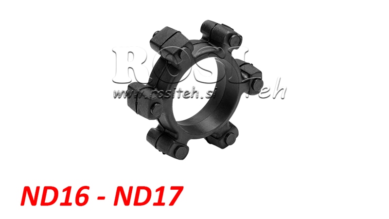 ZVAIGZNES TIPA SAKABE GUMIJAS IELIKTNIM ND16-ND17 (74mm)