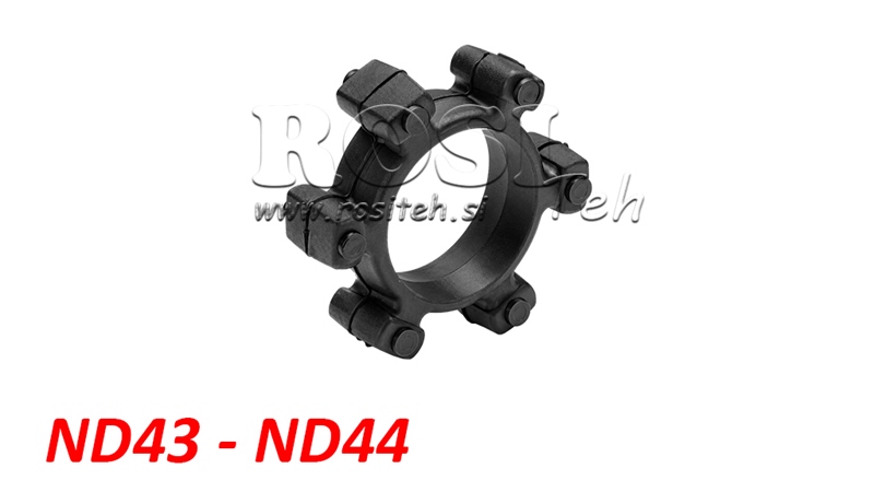 ZVAIGZNES TIPA SAKABE GUMIJAS IELIKTNIM ND43-ND44 (104mm)