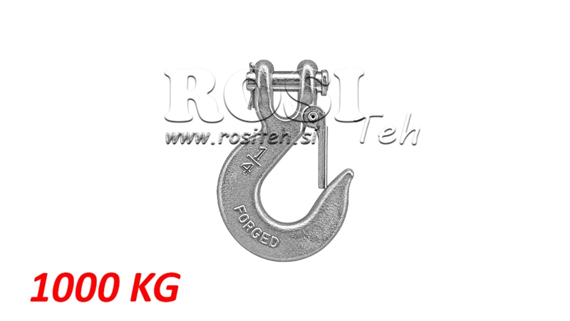 ĀĶIS AR DROŠĪBAS FIKSATORU - 1000 KG