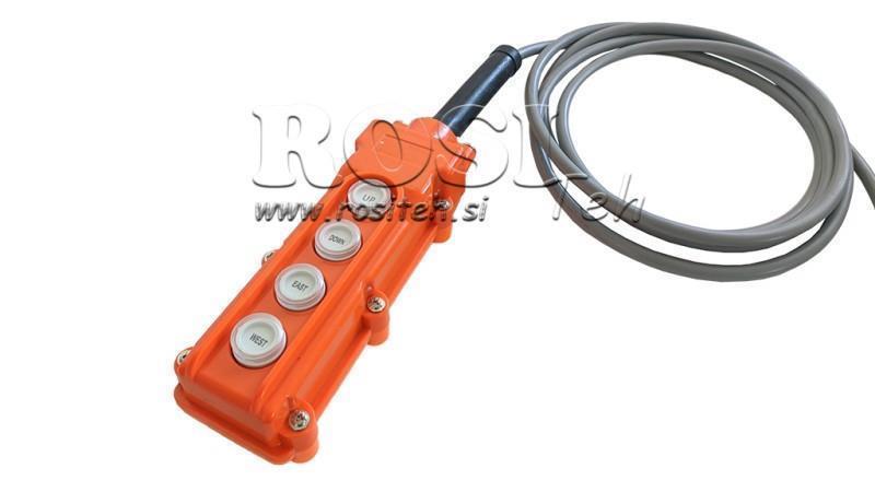 CONJUNTO DE CONTROLE REMOTO 4 BOTÕES DX (OPERAÇÃO BIDIRECIONAL)