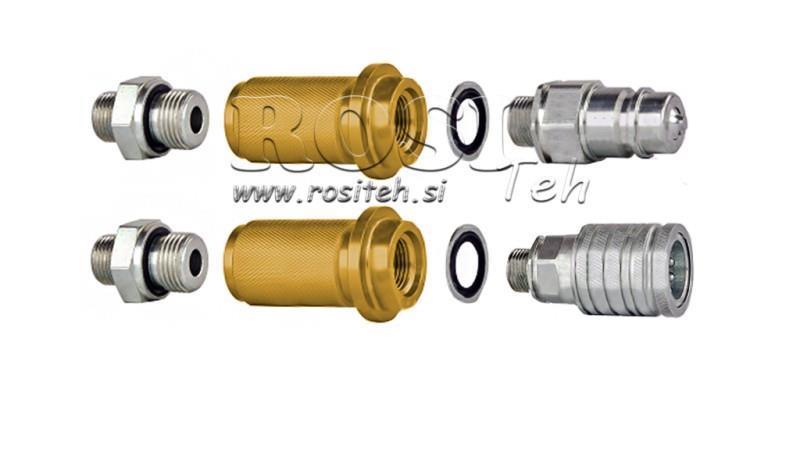 RUKOJEŤ RYCHLOPŘIPOJENÍ OZNAČENÍ M22-1/2 ŽLUTÁ